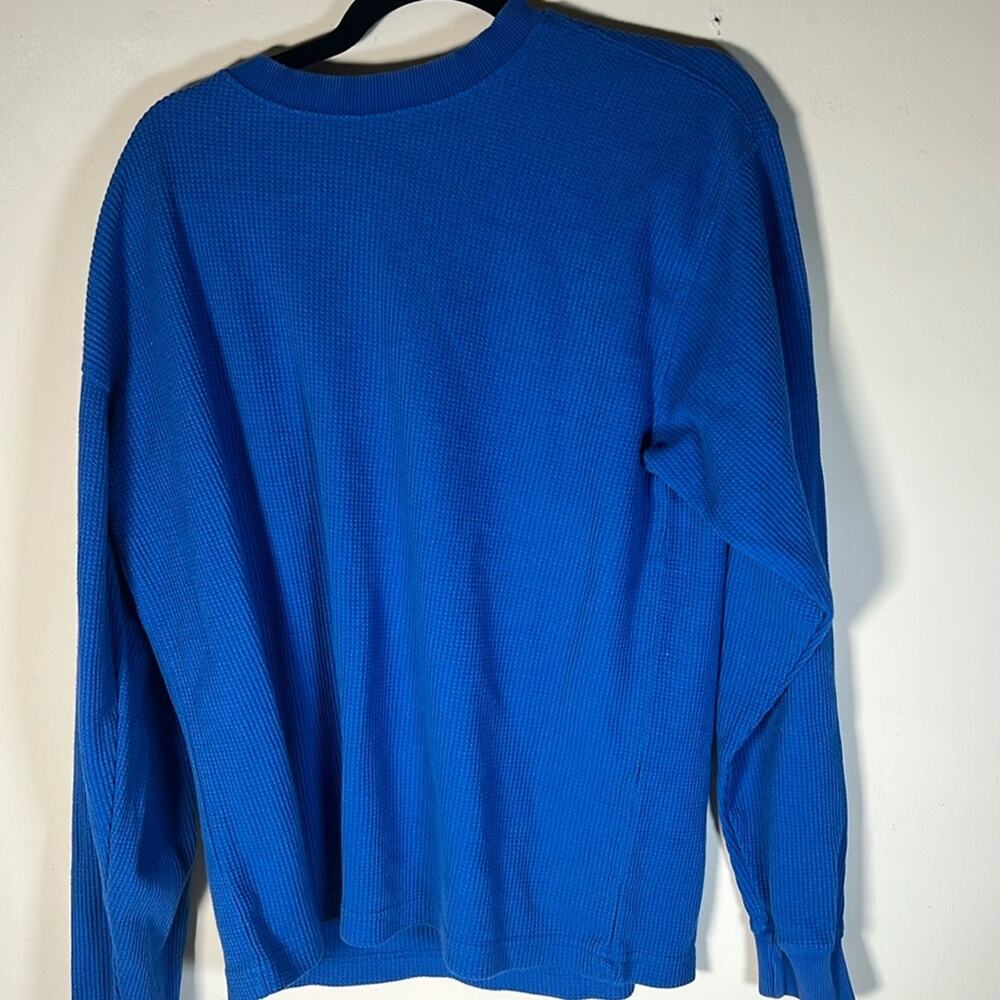 Access Base Layer Royal Blue Long Sleeve Crew Neck Shirt Men large